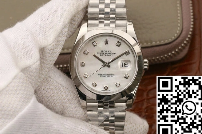 Rolex Factory Dial Diamond-set Datejust EW M126300 0118